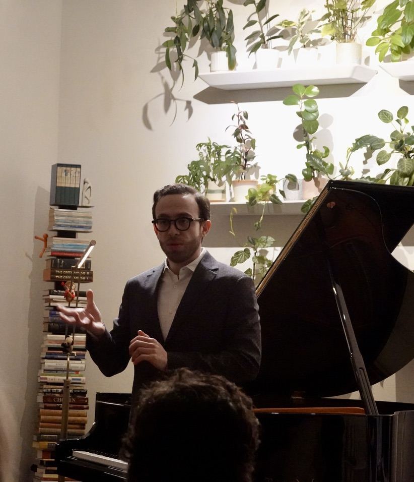 Namoradze introduces the program